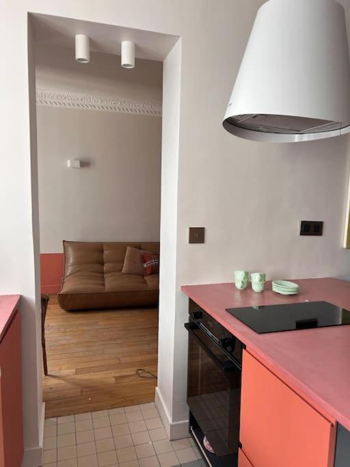 Un Fabuleux Decor Pour Un Chaleureux Appartement Paris Exterior foto
